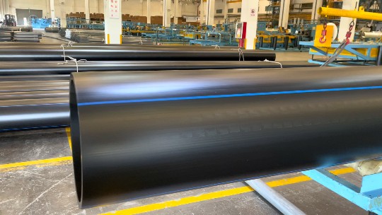 大口径HDPE给水管生产中